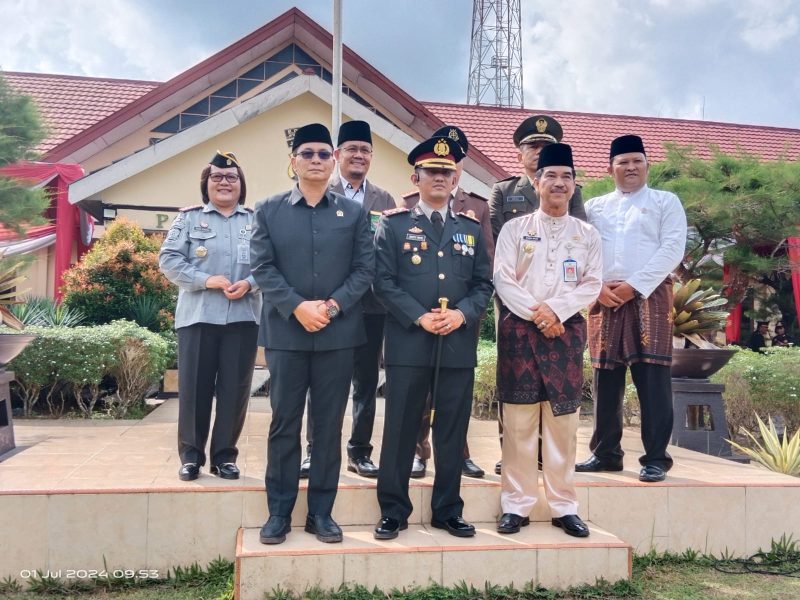 Jurjani Ketua Fraksi PKB Menghadiri Upacara Memperingati Hari Bhayangkara ke 78 Presisi Menuju Indonesia Emas “