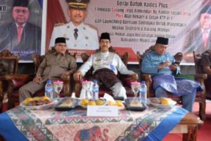 Aidi Hatta Anggota DPRD Muaro Jambi Menghadiri Gerai Datuk Kades