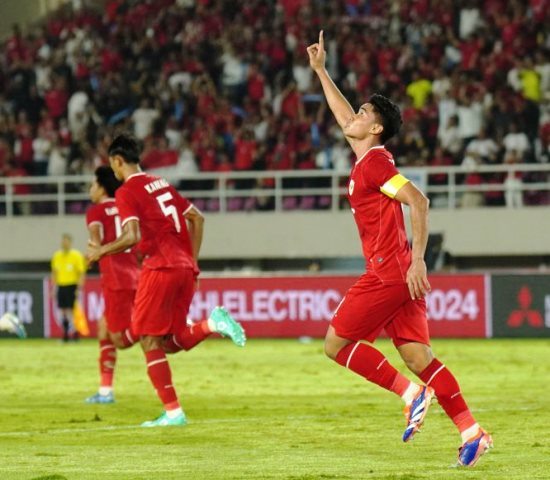 Marselino Kartu Merah, Timnas Indonesia ditahan Laos 3-3