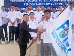 Pengurus Asosiasi Futsal Kabupaten Bekasi Periode 2024-2028 Resmi Dilantik