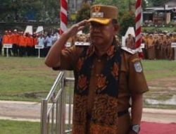 Wabup Merangin H Khafid Ambil Apel Perdana