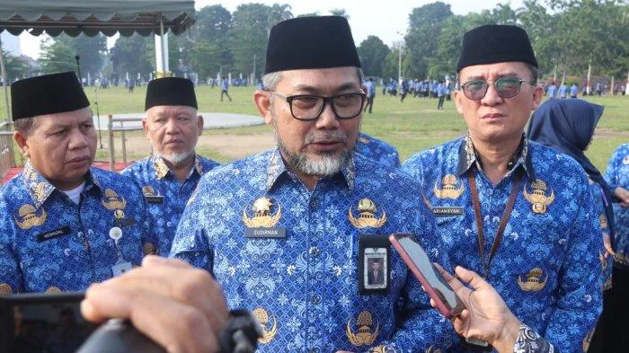 JAM KERJA ASN - Pemprov Jambi Berlakukan Jam Kerja Baru Bagi ASN,Sabtu (1/3/2025).