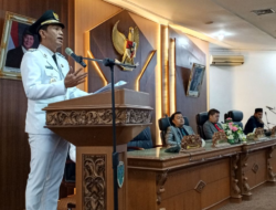 Bupati Fadhil Arief Sampaikan Pidato Masa Jabatan Tahun 2025 – 2030 pada Paripurna DPRD Batanghari