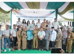 Wakil Bupati Muaro Jambi Junaidi Mahir menghadiri kegiatan Fasilitasi Intensifikasi Dan Integrasi Pelayanan KBKR