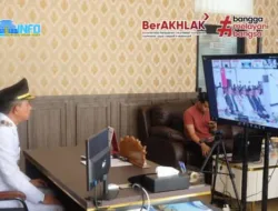 Wakil Bupati Kabupaten Muaro Jambi, Junaidi Mahir turut mengikuti secara virtual. Puncak Peringatan Hari Otonomi Daerah ke-XXVII Tahun 2025