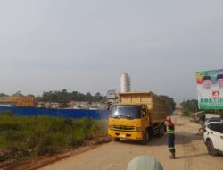Proyek PSN Jalan Tol Seksi IV Kerjaan HKI Ternyata Tak Punya Izin Penggunaan Jalan Nes, HKI Klaim Begini…