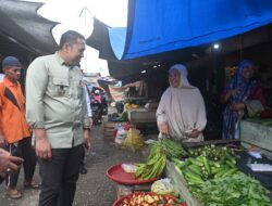 Bupati Merangin Kunjungi Pasar Pamenang, Temukan Tumpukan Sampah Sudah Menahun