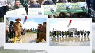 Penananaman Padi Serentak Untuk Mencapai Swasembada Pangan Nasional Seluruh Indonesia