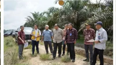 Sekda Budhi Hartono Melakukan Peninjauan lokasi Rencana Pembangunan Gedung Sekolah Rakyat