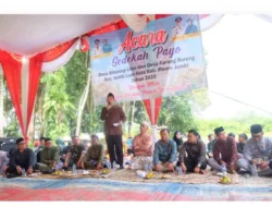 Bupati Kabupaten Muaro Jambi Bambang Bayu Suseno,.SP,.MM, M .Si Menghadiri Acara Sedeka Payo di Desa Simpang Limo dan Desa Sarang Burung Kecamatan Jambi Luar Kota