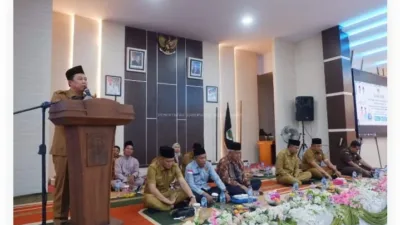 Bupati Muaro Jambi Hadiri Halal Bihalal Forum Kepala Sekolah Disdikbud Muaro Jambi Tahun 1446 H/2025 M