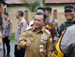 Gubernur Haris Hadiri Deklarasi PSU Pilkada Damai Kabupaten Bungo
