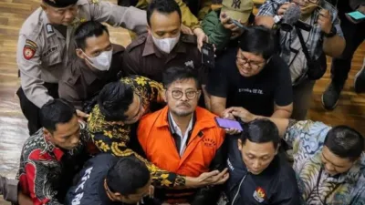 KPK Tuntaskan Tugas: SYL Dijebloskan Ke ” Hotel Prodeo” Sukamiskin