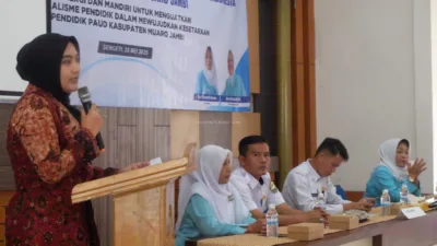 Bangun Generasi Emas dari PAUD: Bunda Ririn Resmi Buka Musda HIMPAUDI Muaro Jambi ke-III