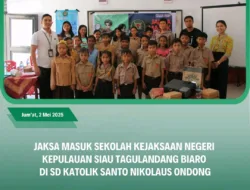 Kejaksaan Negeri Sitaro, Menggelar Kegiatan Penyuluhan Hukum Jaksa Masuk Sekolah