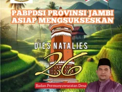 Ketua PABPDSI Provinsi Jambi Alhusori, Mantapkan Kesiapan Dies Natalis BPD Se-Indonesia ke 26 Tahun 2025
