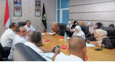 Ketua TP PKK  Ririn Novianti Hadiri Rapat Persiapan Pelantikan Pengurus Tim Penggerak PKK, Tim Posyandu dan Pengurus Pokja Paud