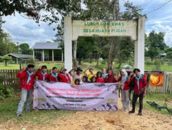 Mapala OASE Hijaukan Bantaran Sungai Muaro Pijoan