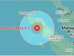 Gempa M 6,2 Guncang Blangpidie Aceh, Tidak Berpotensi Tsunami