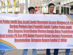 Skandal Korupsi : Mantan Kadis Dan Kabid Dinas Pendidikan Jambi , LSM GEMPARJI Desak Jadikan Tersangka