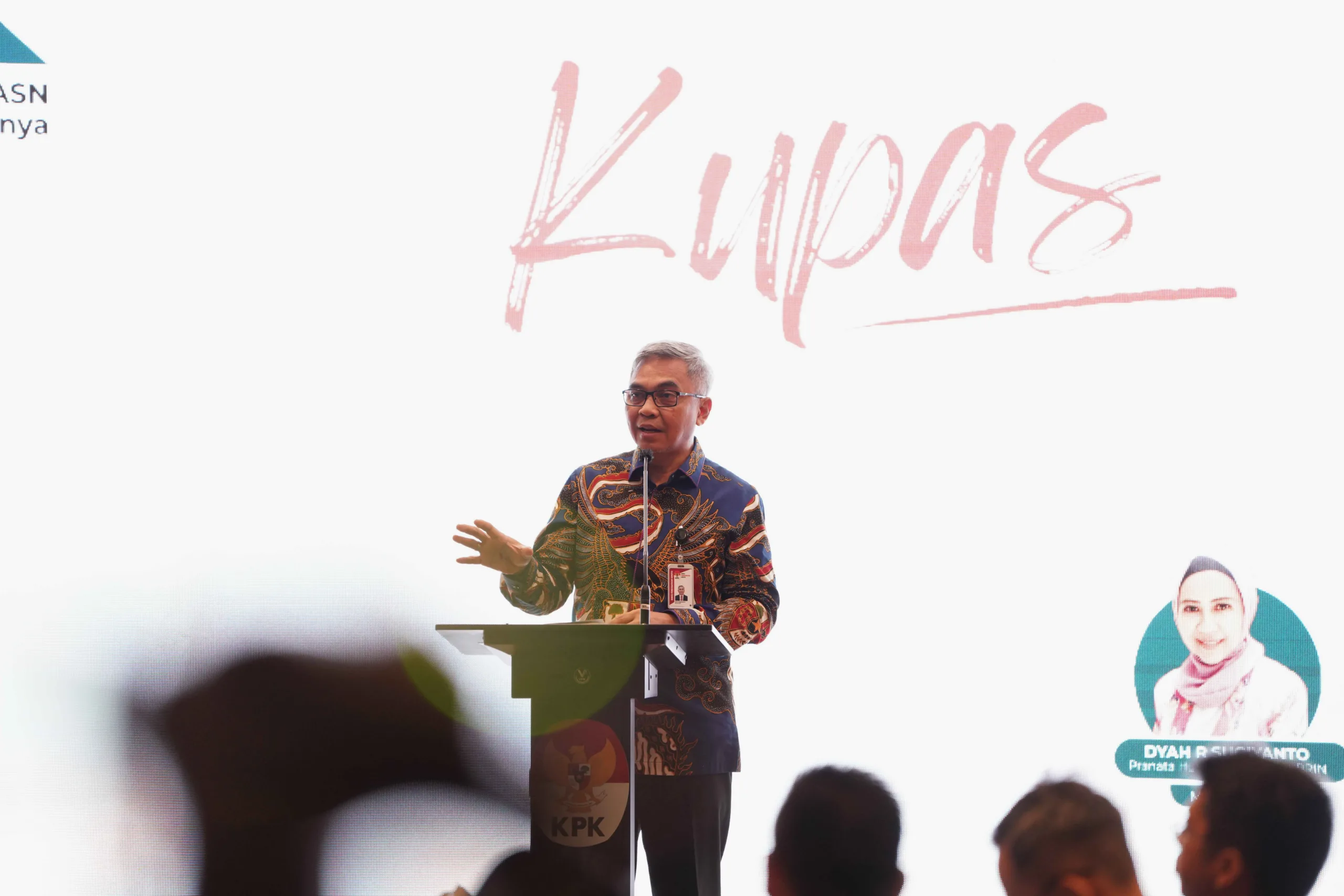Merangkum Gagasan ASN Melawan Korupsi, KPK Apresiasi Buku “KUPAS”