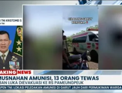 BREAKING NEWS: Ledakan Dahsyat di Garut Tewaskan 13 Orang – Warga Sipil dan TNI Jadi Korban