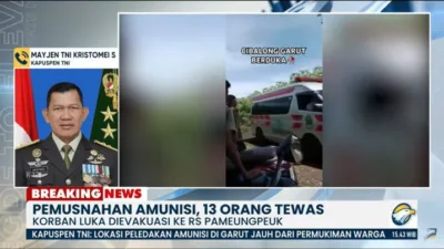 BREAKING NEWS: Ledakan Dahsyat di Garut Tewaskan 13 Orang – Warga Sipil dan TNI Jadi Korban