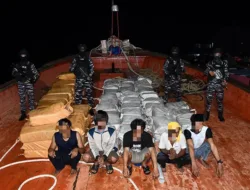 Penemuan Narkoba Fantastis di Kapal Thailand: 2,06 Ton Sabu dan Kokain Berhasil Disita!