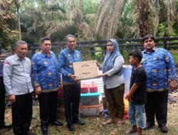 Cepat Tanggap! Wabup Jun Mahir Turun Langsung Bantu Korban Kebakaran di Jaluko
