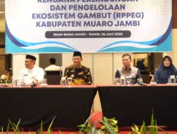 Bupati Muaro Jambi Dorong Penyusunan Dokumen RPPEG: Lindungi Ekosistem Gambut Secara Terukur dan Berkelanjutan