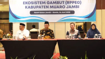 Bupati Muaro Jambi Dorong Penyusunan Dokumen RPPEG: Lindungi Ekosistem Gambut Secara Terukur dan Berkelanjutan