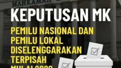 BREAKING NEWS Putusan MK: Pemilu Nasional dan Pemilu Lokal Resmi Dipisah Mulai 2029