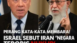 Perang Kata-Kata Membara! Israel Sebut Iran “Negara Teroris Nuklir”, Khamenei Balas: “Kami Tidak Akan Diam”