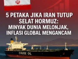 5 Petaka Jika Iran Tutup Selat Hormuz: Minyak Dunia Melonjak, Inflasi Global Mengancam