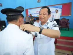 Bupati Bambang Bayu Suseno Lantik Suandi sebagai Pj Kades Kota Karang Gantikan Abdul Gafur