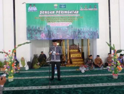 Wabup Junaidi Hadiri Peringatan Harlah ke-79 Muslimat NU dan 10 Muharram di Masjid Agung Al-Abror