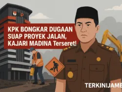 KPK Bongkar Dugaan Suap Proyek Jalan, Kajari Madina Terseret!
