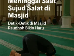 Masya Allah… Warga Klaten Meninggal Saat Sujud Salat, Detik-Detik di Masjid Raudhoh Bikin Haru