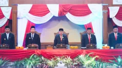 Bupati dan Wakil Bupati Muaro Jambi Hadiri Pidato Kenegaraan Presiden Prabowo di DPRD