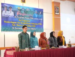 TP PKK Kabupaten Muaro Jambi Gelar Pembinaan Terpadu di Bahar Utara, Dorong Sinergi dan Inovasi di Tingkat Desa