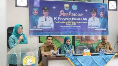 TP-PKK Muaro Jambi Gelar Pembinaan 10 Program Pokok di Kecamatan Kumpeh Ulu