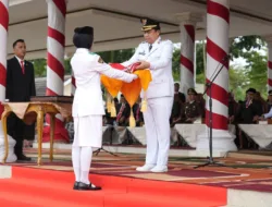Detik-Detik Proklamasi HUT ke-80 RI di Muaro Jambi: Bupati BBS Pimpin Upacara di Bukit Cinto Kenang