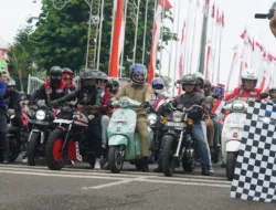 Wakil Bupati Muaro Jambi Ikuti Sunmori Bersama Ratusan Bikers di Kota Jambi
