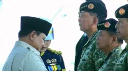 Presiden Anugerahi Gelar Jenderal Kehormatan Bintang 4 kepada 5 Tokoh Militer