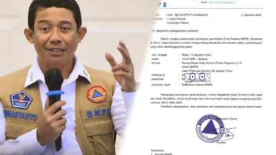 Kepala BNPB Gunakan Kop Surat Resmi untuk Rapat Nikah Anak, Ini Klarifikasi Lengkapnya