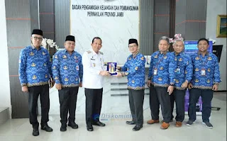Bupati Muaro Jambi Audiensi dengan Kepala BPKP Jambi, Perkuat Sinergi Tata Kelola
