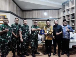 Bupati Muaro Jambi Terima Kunjungan Tim Pusterad di Kantor Bupati