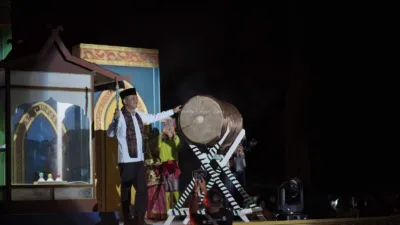 Wabup Muaro Jambi Junaidi Mahir Buka Resmi PORSADIN XI di Kecamatan Maro Sebo