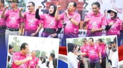 Bupati Muaro Jambi Lepas Temple Fun Run 2025 Sambut HUT ke-26