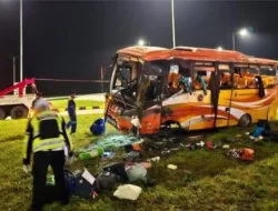 Bus ALS Bawa Atlet Sumut Kecelakaan, 2 Orang Tewas